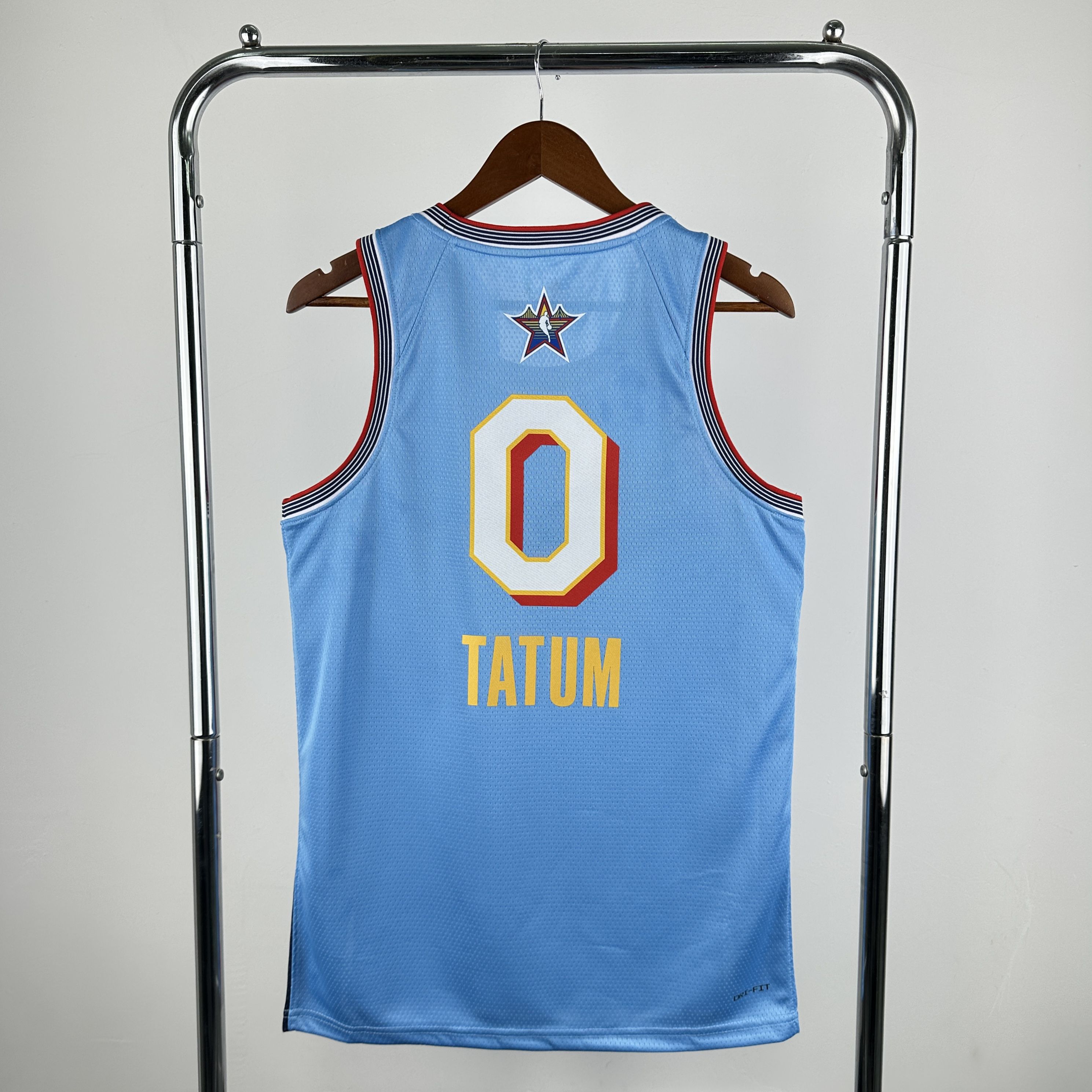 Men 2025 All star #0 Tatum Light Blue Jordan Edition NBA Jersey->more jerseys->NBA Jersey